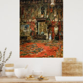 Poster Studio Madrazo Fortuny à Rome (Cuisine)