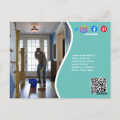 poster STUDIO poster flyer Postca Briefkaart (Achterkant)