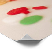 Poster Studio Tiré de biscuits de noël avec des arroses (Coin)