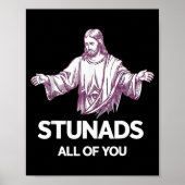 Poster Stunads All Of You Funny Jesus (Devant)