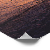 Poster Stunning Beach Sunset (Coin)