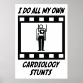 Poster Stunts de cardiologie (Devant)