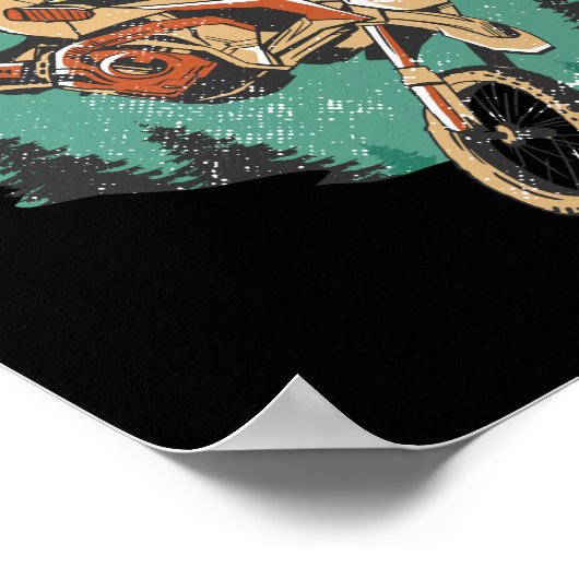 Poster Stunts de moto Freestyle FMX (Coin)