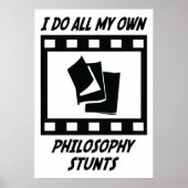 Poster Stunts de philosophie (Devant)