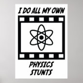 Poster Stunts de physique (Devant)