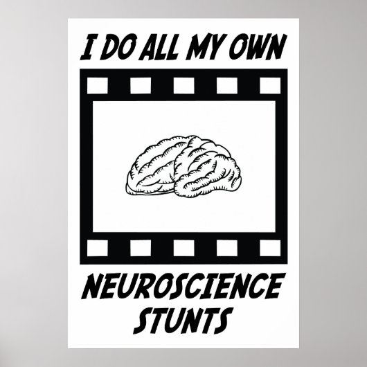 Poster Stunts neuroscientifiques (Devant)