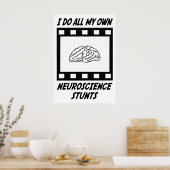 Poster Stunts neuroscientifiques (Cuisine)