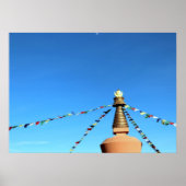 Poster Stupa bouddhiste (Devant)