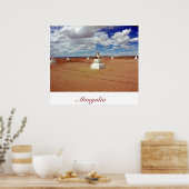 Poster Stupas Sur Shambhala Land (Cuisine)