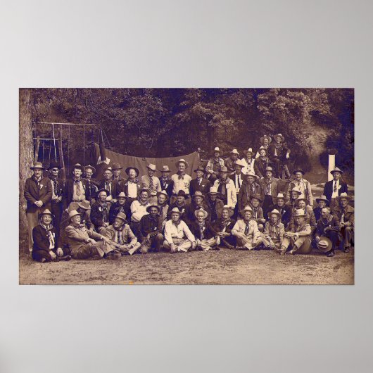 Poster Sturgis, S.D., Cowboy Old Timers 1949 (Devant)