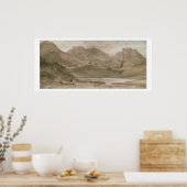 Poster Sty Head Tarn, 12 octobre 1800 (Cuisine)