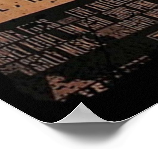 POSTER STYLE ANCIEN DE FILM DE CHIENS RÉSERVOIR (Coin)