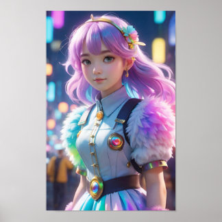 Poster Style Anime