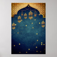 Style arabe avec lanternes marocaines