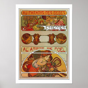 Poster Style Art Nouveau, Mucha