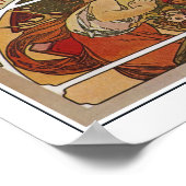 Poster Style Art Nouveau, Mucha (Coin)