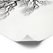 Poster Style art Old Tree Ink (Coin)