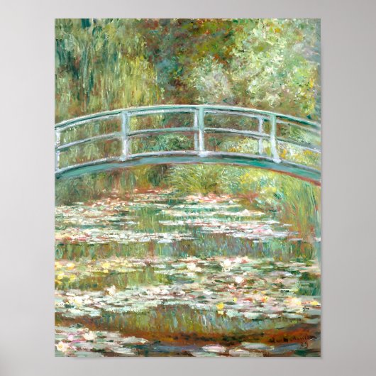 Poster style artistique de Claude Monet (Devant)