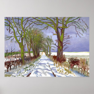 Poster Style artistique de David Hockney