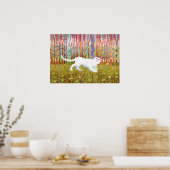 Poster Style artistique de David Hockney (Cuisine)