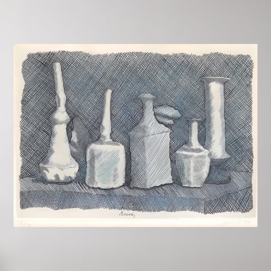 Poster style artistique de Giorgio Morandi (Devant)