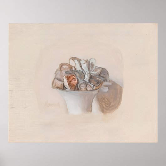 Poster style artistique de Giorgio Morandi (Devant)