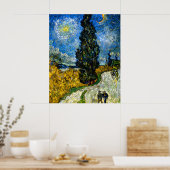 Poster style artistique de Vincent Van Gogh (Cuisine)