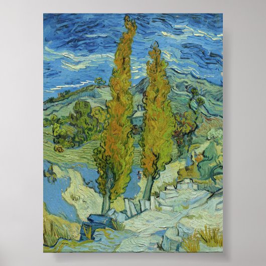Poster style artistique de Vincent Van Gogh (Devant)