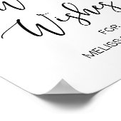 Poster Style Black moderne, Bien Mariage (Coin)