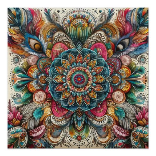 Poster Style bohème (Devant)