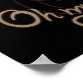 Poster Style carnivale lapin blanc (Coin)