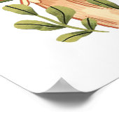 Poster Style Champignons Chasseur de champignons (Coin)