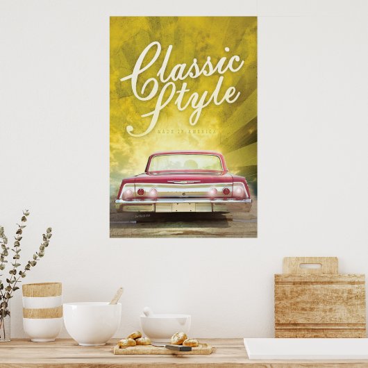 Poster Style classique (Cuisine)