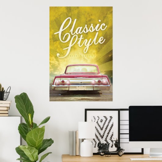 Poster Style classique (Bureau à domicile)