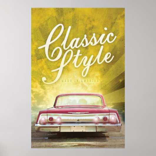 Poster Style classique (Devant)