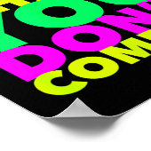 Poster Style Conscious You Can't Compete Where You Don't  (Coin)