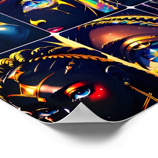 Poster Style Corbeau II (Coin)