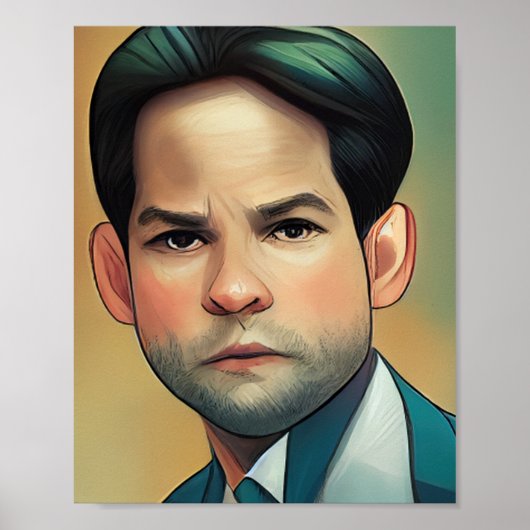 Poster Style de B.D. Marco Rubio (Devant)