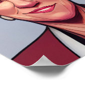 Poster Style de bande dessinée Linda Mcmahon (Coin)