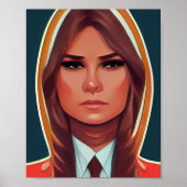 Poster Style de BD Melania Trump (Devant)