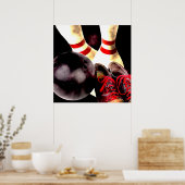 Poster Style de broyage de l'engrenage de Bowling (Cuisine)