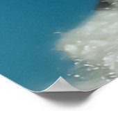 Poster Style de crème glacée estivale gras (Coin)