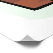 Poster Style de dessin de l'icône de boîte de réception d (Coin)