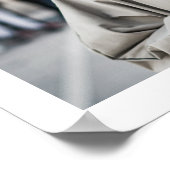 Poster Style De Journal Personnalisé Est Un Mur D'Art Mod (Coin)