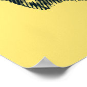 Poster Style de liberté vintage 1972 (Coin)