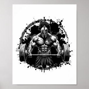 Poster Style de rêve d'entraînement Inc Bodybuilding spar