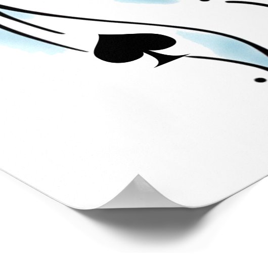 Poster Style de tatouage de Black Spins Thunder_Cove (Coin)