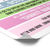 Poster Style Disco, Robe Décontractée Jour Collecte de fo (Coin)