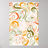 Poster Style Doodline Art Moderne Mur (Devant)