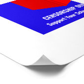 Poster Style du logo d'interdiction des livres (Coin)